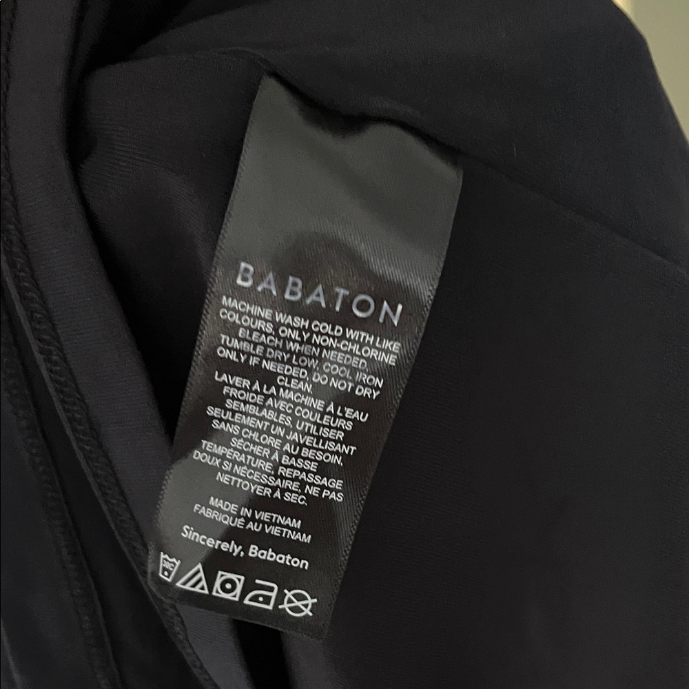Aritzia Babaton Contour Black Sleeveless Mini Dress, NWOT - Picture 2 of 6